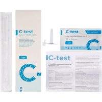 Тест Экспресс на антиген 2в1, Covid-19+грипп А/В, C-test, 1шт