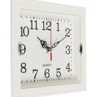 УЦЕНКА Часы настенные &laquo;Лаура&raquo;, 22.5&times;19.5 см, плавный ход