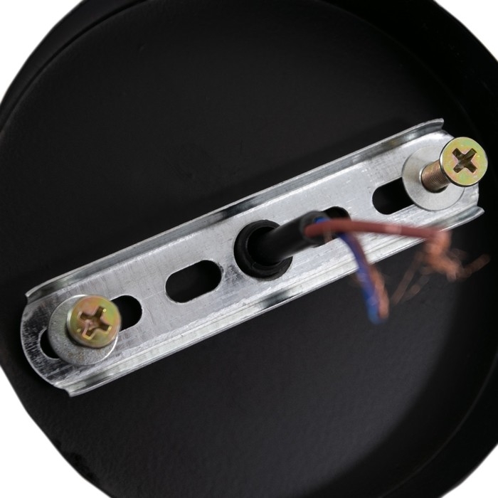 Светильник "Барра" 1х40Вт E27 черный 36х36х30 см BayerLux