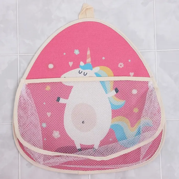 Сетка для хранения игрушек в ванной с петелькой &laquo;Единорожка&raquo;