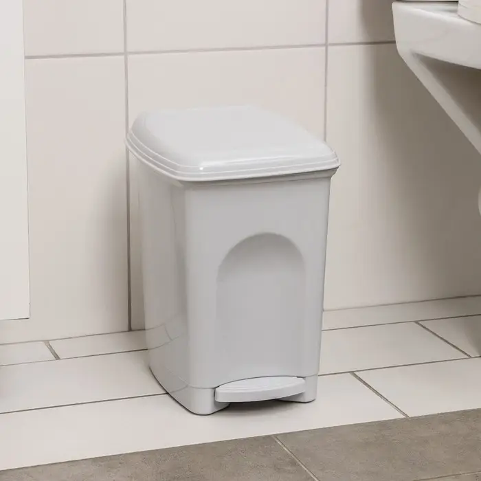 Контейнер для мусора &laquo;Педальный&raquo;, 7 л, с педалью, МИКС