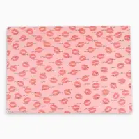 Бумага упаковочная крафт &laquo;Поцелуи&raquo;, 70&times;100 см