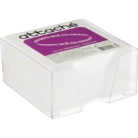 Блок для записей в подставке ATTACHE в стакане 9х9х5 белый блок 80 г, 92