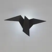 Светильник потолочный BayerLux Crow, 1&times;10 Вт, GU10, черный, 35&times;18&times;10 см