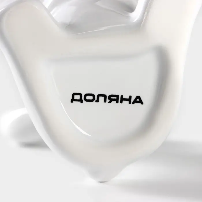 Подставка под зубочистки Доляна &laquo;Зайка&raquo;, 5.5&times;5&times;9 см, белая