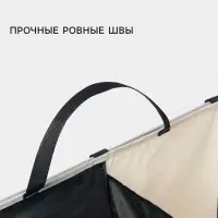 Корзина для белья Доляна LAUNDRY, складная, 60&times;40&times;58 см