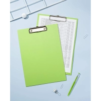 Папка-планшет д/бумаг КОМУС A4 персидский лайм