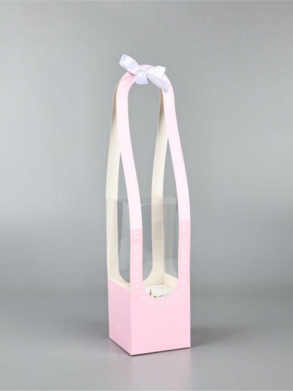 Коробка для цветов складная «Для тебя», 10 × 45 × 10 см