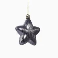 Ёлочные игрушки &laquo;Глория&raquo;, набор с верхушкой 43 шт. (32 шара, 4 сосульки, 6 звёзд), МИКС