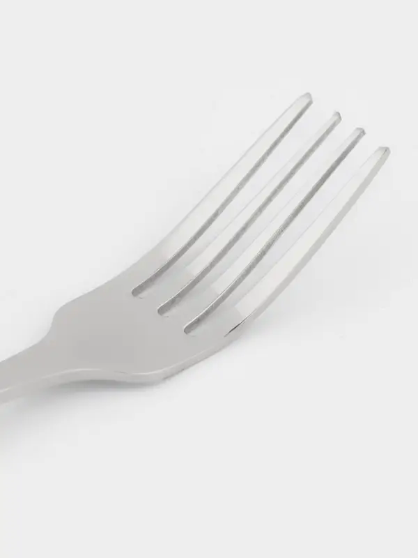 Вилка десертная, длина 16 см, 201 сталь, нержавеющая сталь, серебристая