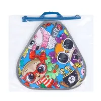 Ледянка мягкая треугольная Sova, голубой, рисунок МИКС Ледянка мягкая треугольная Sova, голубой, рисунок МИКС