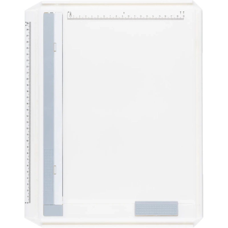 Доска чертежная Attache А4(368x290), с треугольником и линейками в наб