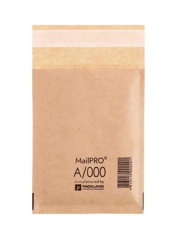 Крафт-конверт с воздушно-пузырьковой плёнкой MailPRO A/000, 11 х 16 см, kraft