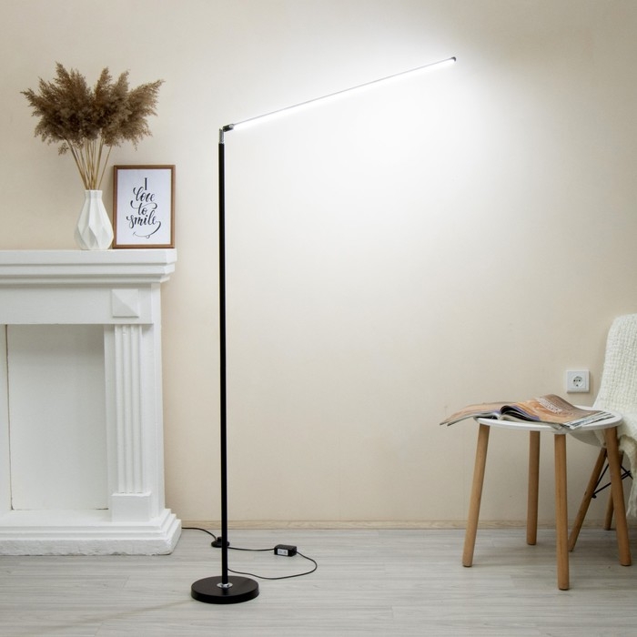 Торшер  Торшер "Луч" LED 20Вт 4000К черный 100х150 см