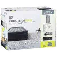 Кровать надувная DELUXE PILLOW REST RAISED BED, 191&times;99&times;42 см, со встроенным насосом, 64132ND INTEX
