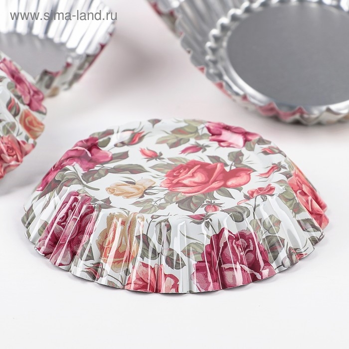 Набор форм для выпечки Доляна «Подсолнух. Розарий», 10×2,5 см, 6 шт Набор форм для выпечки Доляна «Подсолнух. Розарий», 10×2,5 см, 6 шт