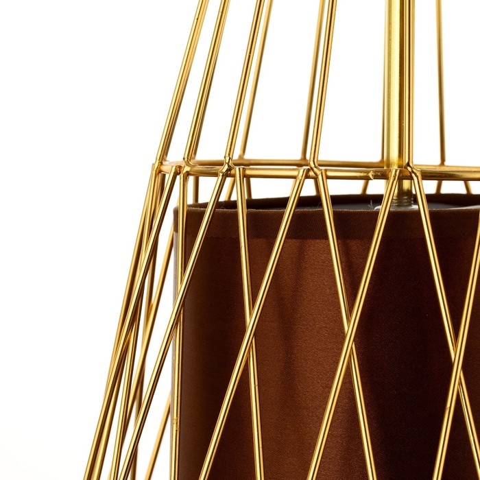 Светильник BayerLux "Вортекс" 1х40Вт E27 золото 27х27х120 см.