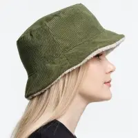 Панама Bucket двусторонняя, хаки с бежевым, размер M/L