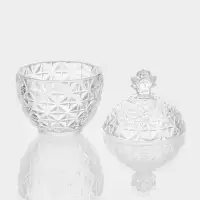 Сахарница &laquo;Ананас&raquo;, 200 мл, стекло