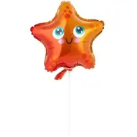 Воздушный шар фольгированный 13" &laquo;Звезда морская&raquo;, набор 5 шт.