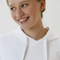 Худи детское Kirenga Kids 2.0, белое, 6 лет