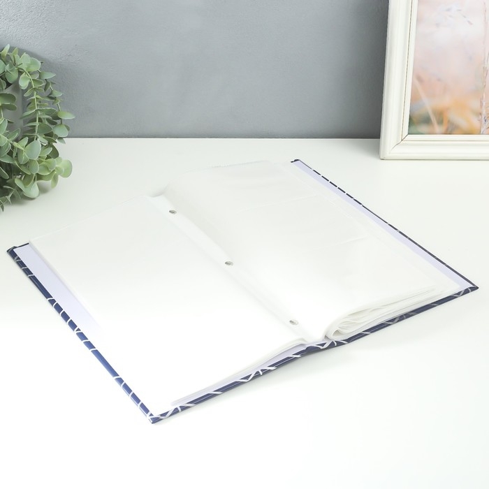 Фотоальбом на 300 фото 10х15 см "3D геометрия" 33,5х17,5х5 см