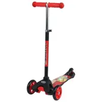 Самокат GRAFFITI Drive, колёса PU 110/75 мм, ABEC 7, красный