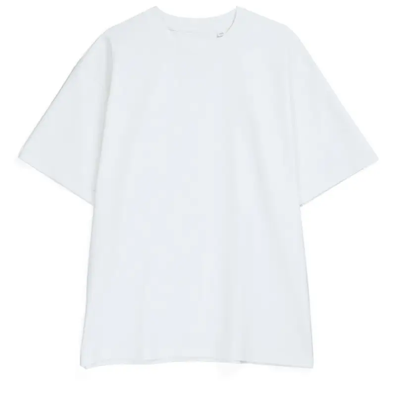 Футболка оверсайз Kangas, белая, XS/S