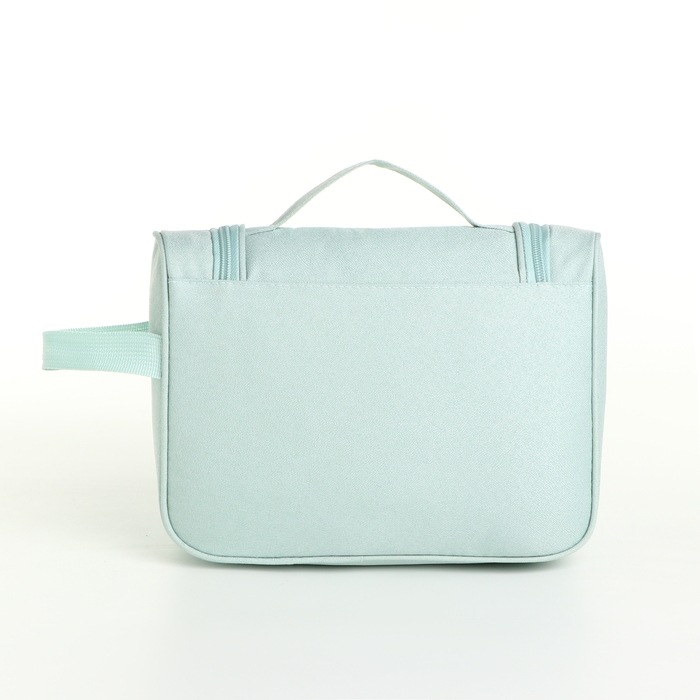 Косметичка-несессер на молнии, цвет зелёный Косметичка-несессер на молнии, цвет зелёный