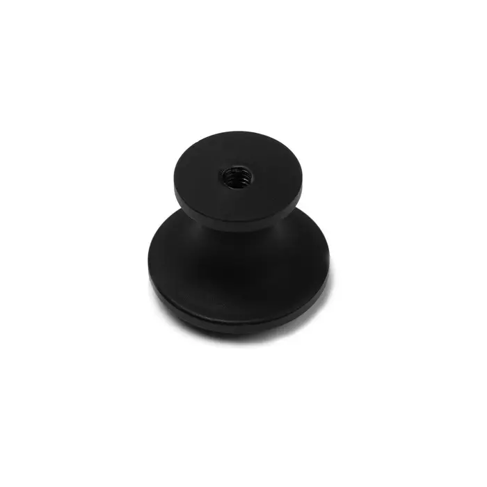 Ручка-кнопка CAPPIO RK148, d=24 мм, цвет черный Ручка-кнопка CAPPIO RK148, d=24 мм, цвет черный