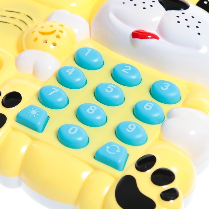 Музыкальный телефон &laquo;Любимый щенок&raquo;, звук, свет