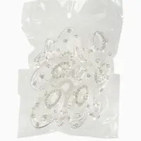 Краб для волос "Джули" овал, 4,5 см, серебро