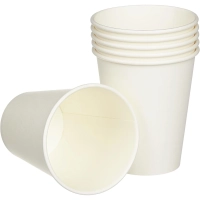 Стакан одноразовый бумажный белый HB70-180 ВЕНДИНГ 150мл, d=70,100шт/уп