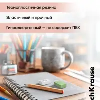 Ластик ErichKrause Cutie, 32&times;21&times;11 мм, мягкий, микс