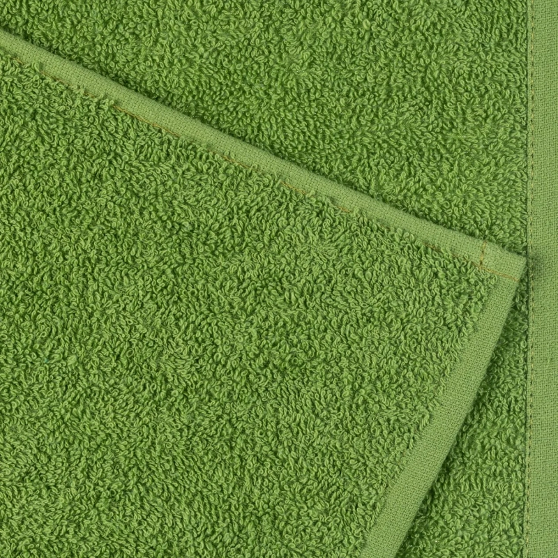 Набор полотенец махровых без бордюр 440 г/м2, 40х70 т.салат, 5шт