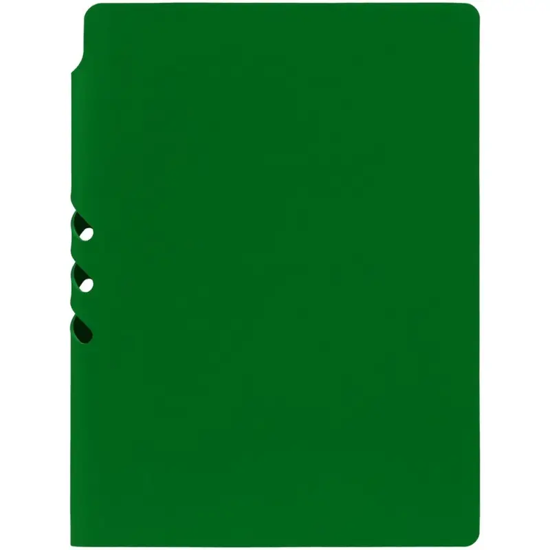 Ежедневник Flexpen Shall, недатированный, зеленый