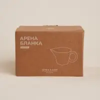 Молочник SL Home &laquo;Арена Бланка&raquo;, 250 мл, 15&times;9&times;8 см, керамика, белый
