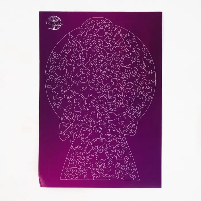 Пазлы фигурный &laquo;Паутинка&raquo;, 183 детали