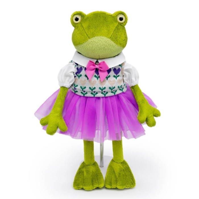 Мягкая игрушка «Оливия Кваковская», с жаккардовым жилетом, 16 см Мягкая игрушка «Оливия Кваковская», с жаккардовым жилетом, 16 см