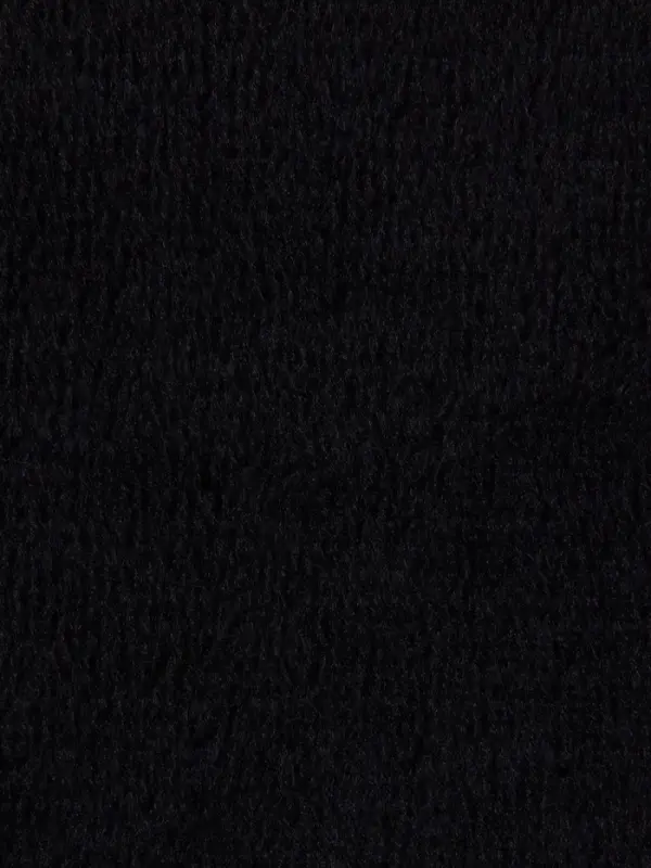 Лоскут плюш, 50&times;50 см, 220 г/м, чёрный №102