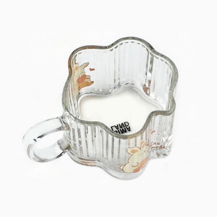 Кружка стеклянная «Для тебя», 260 мл Кружка стеклянная «Для тебя», 260 мл