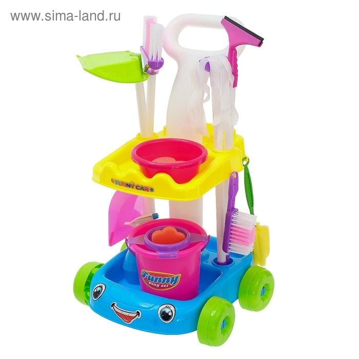 Игровой модуль на колёсах «Мамина помощница», с аксессуарами Игровой модуль на колёсах «Мамина помощница», с аксессуарами