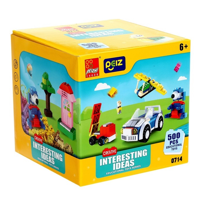 Конструктор «Идеи», 500 деталей Конструктор «Идеи», 500 деталей