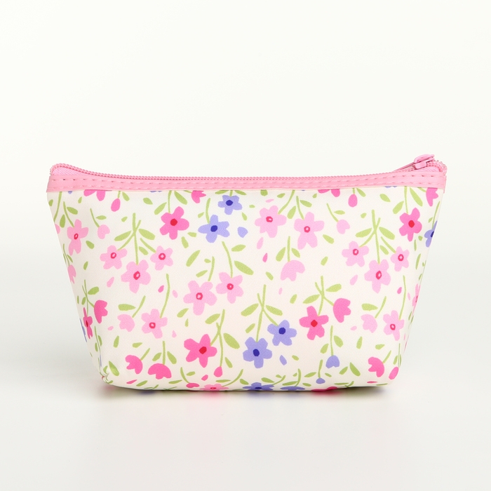 Набор косметичек 2 в 1 на молнии, цвет розовый Набор косметичек 2 в 1 на молнии, цвет розовый