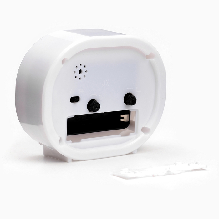 Часы настольные будильник Часы настольные будильник "Классика" на ножках, 10 х 8.5 см, белые