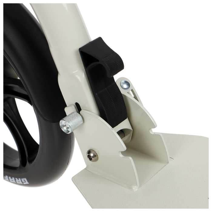 Самокат городской GRAFFITI Cruiser 230, складной, колёса PU 230/200 мм, ABEC 9 Carbon, цвет белый Самокат городской GRAFFITI Cruiser 230, складной, колёса PU 230/200 мм, ABEC 9 Carbon, цвет белый