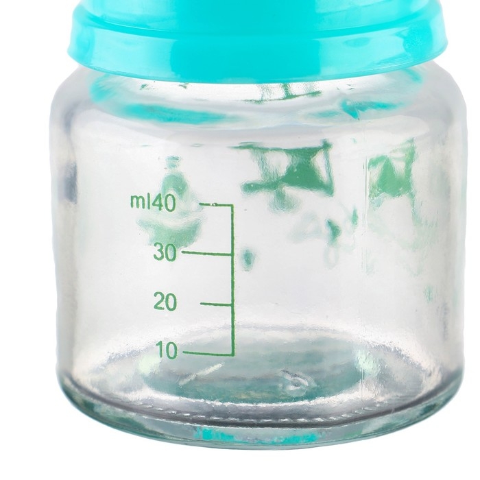 Бутылочка для кормления, классическое горло, 40 мл., от 0 мес., стекло, цвет МИКС Бутылочка для кормления, классическое горло, 40 мл., от 0 мес., стекло, цвет МИКС