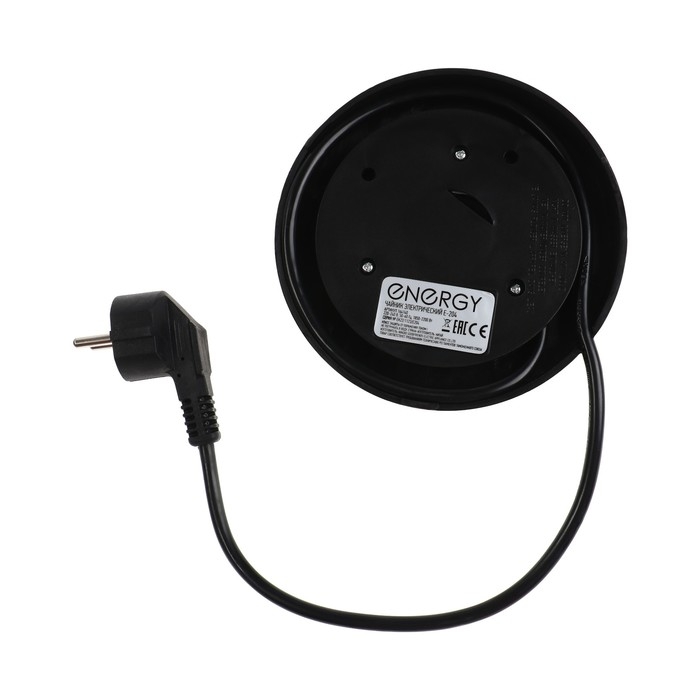 Чайник электрический ENERGY E-204, 1.7 л, стекло, 2200 Вт, красный Чайник электрический ENERGY E-204, 1.7 л, стекло, 2200 Вт, красный