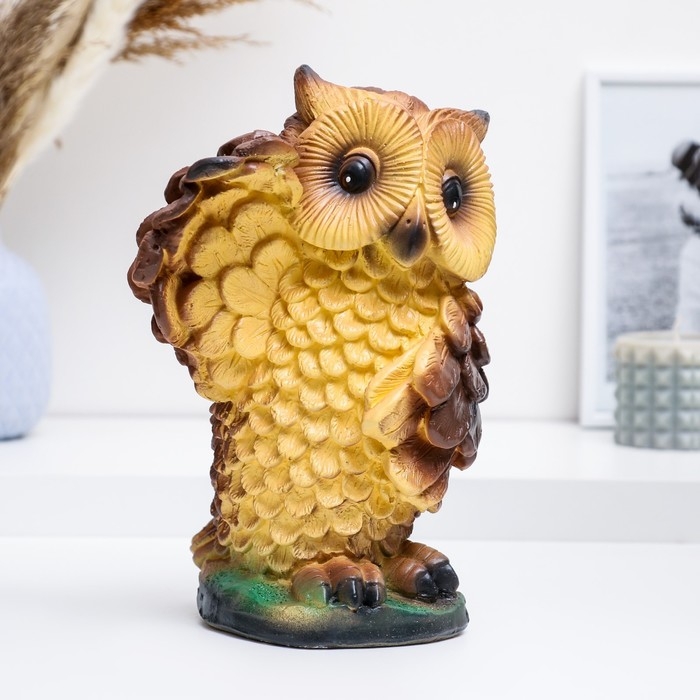 Копилка Копилка "Филин крыло вверх" цветной, 16х18х26см