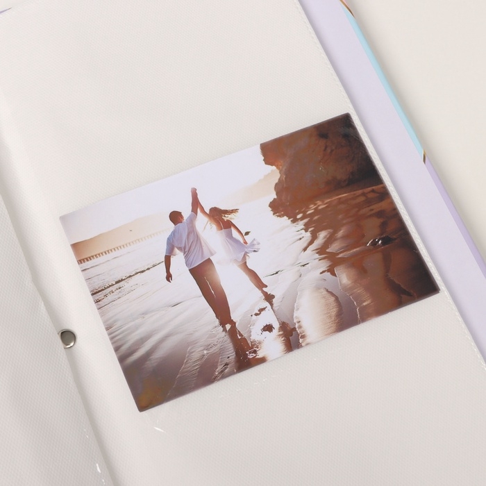 Фотоальбом на 300 фото 10х15 см  Фотоальбом на 300 фото 10х15 см "Геометрия" золото 33,5х17,5х5 см